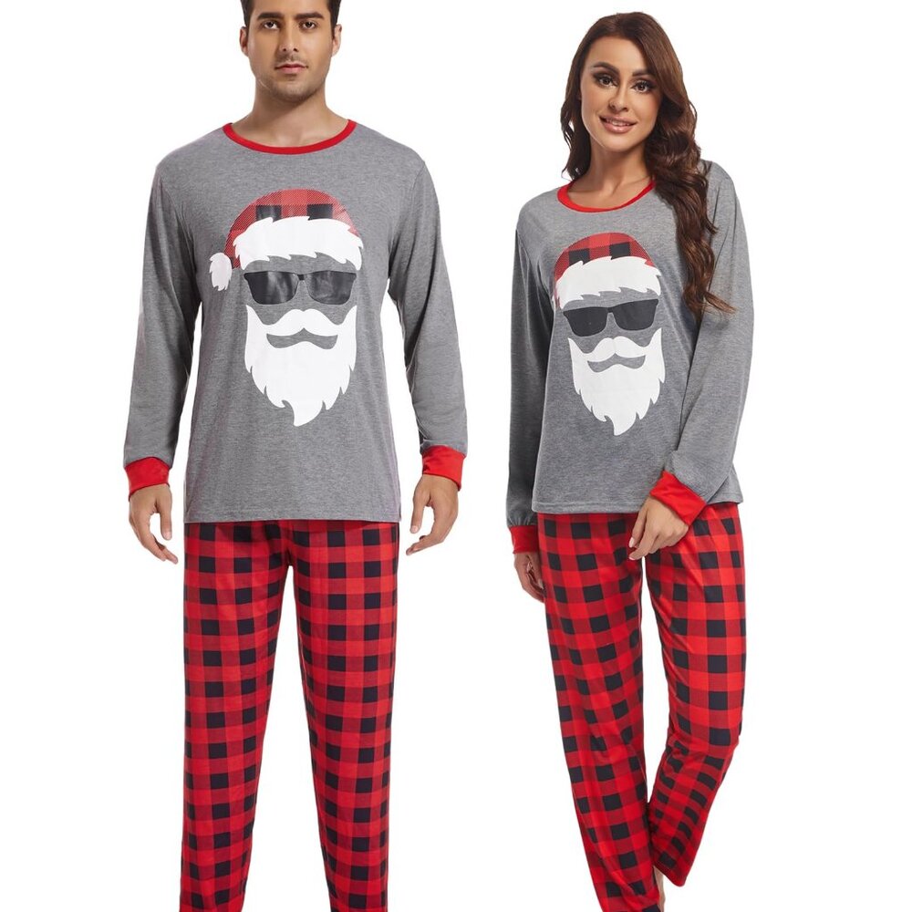 Matching Christmas Pajamas Set Cozy Holiday Sleepwear Family Pjs Loungewear
